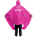 Promotionnal lourds Duty Disposable Womens Rain Gear Poncho Poncho